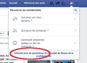 Paramètres de confidentialité de Facebook e-reputation-Facebook1