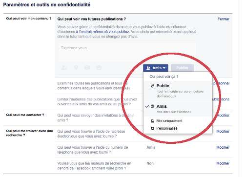 Paramètre de confidentialité de Facebook e-reputation-Facebook2